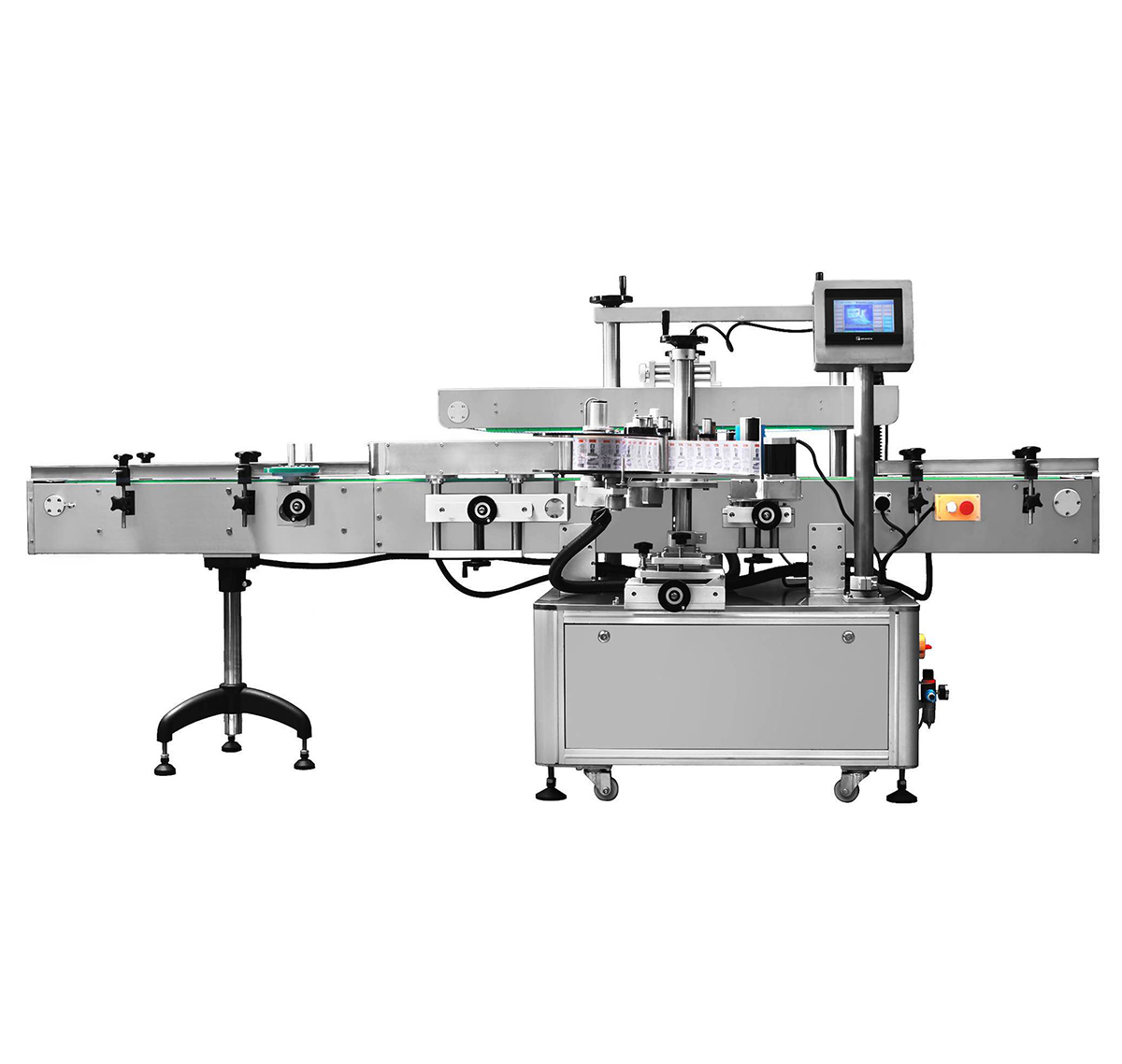 沈陽圓瓶雙側(cè)面貼標(biāo)機