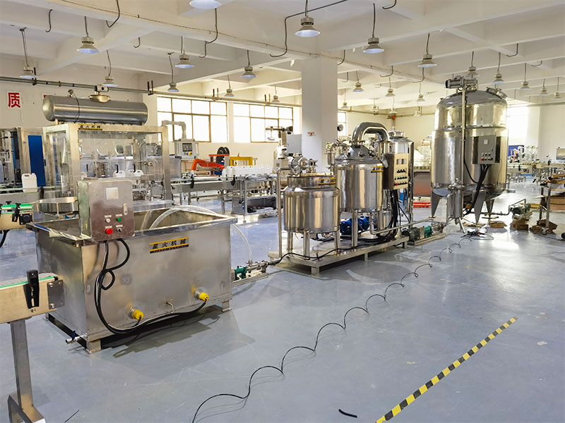 沈陽蜂蜜灌裝機旋蓋生產線